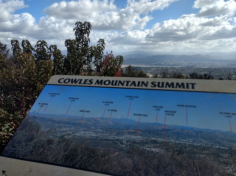 Cowles Mountain Hiking Trail Guide, Mission Trails Regional Park