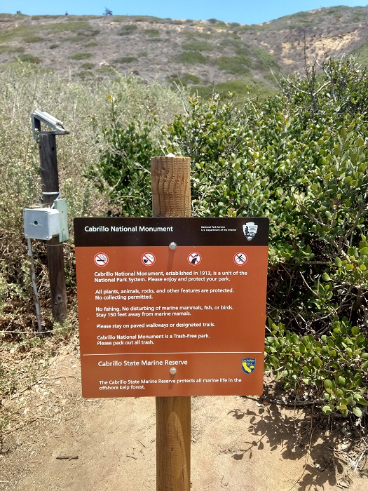 Cabrillo Coastal Trial, San Diego hikes