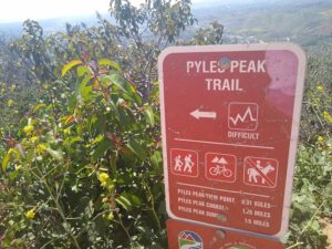 Mission Trails Regional Park, Five Peak Challenge, Pyles Peak