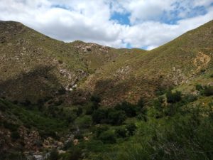 Hiking guide to Three Sister's Fall in San Diego, California.