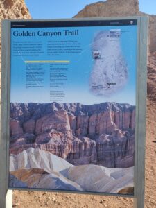 Golden Canyon Trail, Red Cathedral, Death Valley National Park
