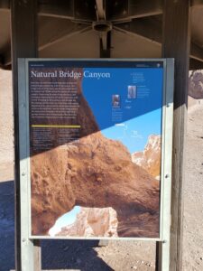 Natural Bridge Hiking Trail, Death Valley National Park